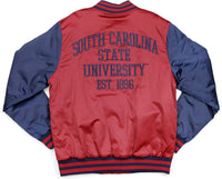 Big Boy South Carolina State Bulldogs S7 Mens Baseball Jacket [Maroon]