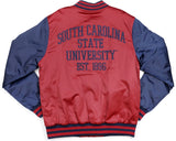 Big Boy South Carolina State Bulldogs S7 Mens Baseball Jacket [Maroon]
