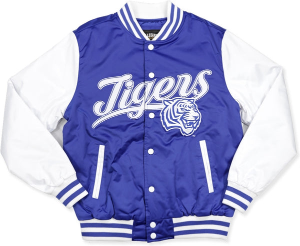 Big Boy Tennessee State Tigers S7 Mens Baseball Jacket [Royal Blue]