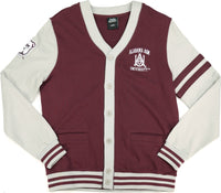 Big Boy Alabama A&M Bulldogs S4 Mens Cardigan [Maroon]