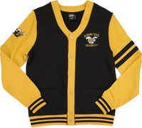 Big Boy Alabama State Hornets S4 Mens Cardigan [Black]