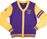 Big Boy Prairie View A&M Panthers S4 Mens Cardigan [Purple]