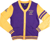 Big Boy Prairie View A&M Panthers S4 Mens Cardigan [Purple]