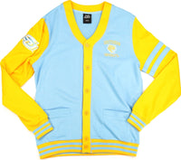 Big Boy Southern Jaguars S4 Mens Cardigan [Sky Blue]