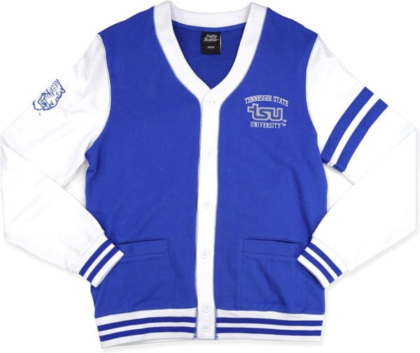 Big Boy Tennessee State Tigers S4 Mens Cardigan [Royal Blue]