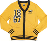 Big Boy Alabama State Hornets S5 Mens Cardigan [Old Gold]