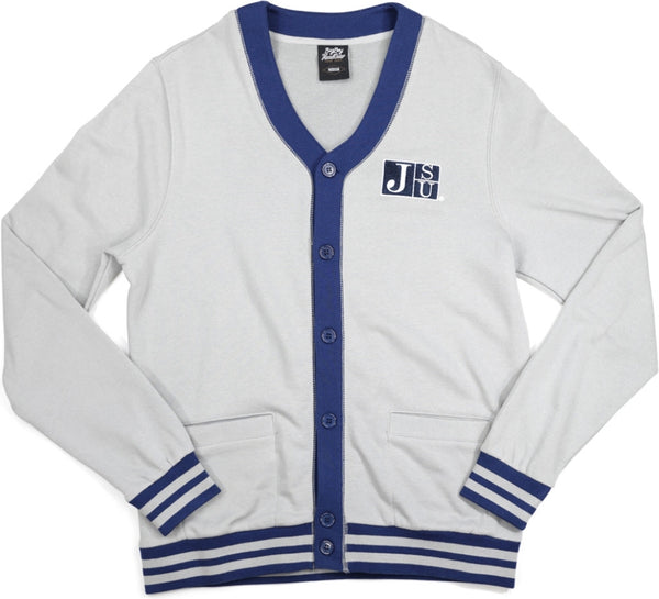 Big Boy Jackson State Tigers S5 Mens Cardigan [Grey]