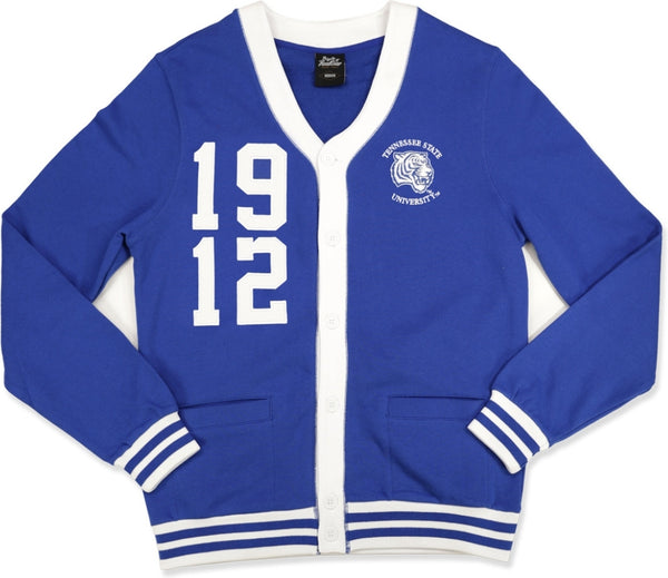 Big Boy Tennessee State Tigers S5 Mens Cardigan [Royal Blue]