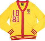 Big Boy Tuskegee Golden Tigers S5 Mens Cardigan [Gold]