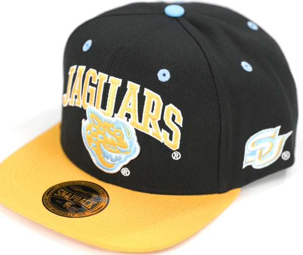 Big Boy Southern Jaguars S144 Mens Snapback Cap [Black]