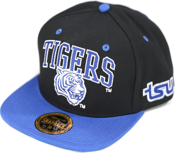 Big Boy Tennessee State Tigers S144 Mens Snapback Cap [Black - Adjustable Size]
