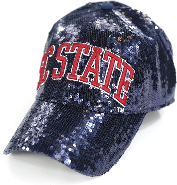 Big Boy South Carolina State Bulldogs S144 Ladies Sequins Cap [Navy Blue]