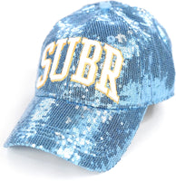 Big Boy Southern Jaguars S144 Ladies Sequins Cap [Sky Blue]