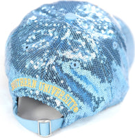 Big Boy Southern Jaguars S144 Ladies Sequins Cap [Sky Blue]