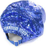 Big Boy Tennessee State Tigers S144 Ladies Sequins Cap [Royal Blue]
