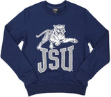 Big Boy Jackson State Tigers S4 Mens Sweatshirt [Navy Blue]
