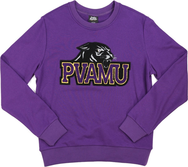 Big Boy Prairie View A&M Panthers S4 Mens Sweatshirt [Purple]