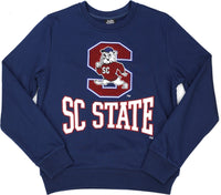Big Boy South Carolina State Bulldogs S4 Mens Sweatshirt [Navy Blue]
