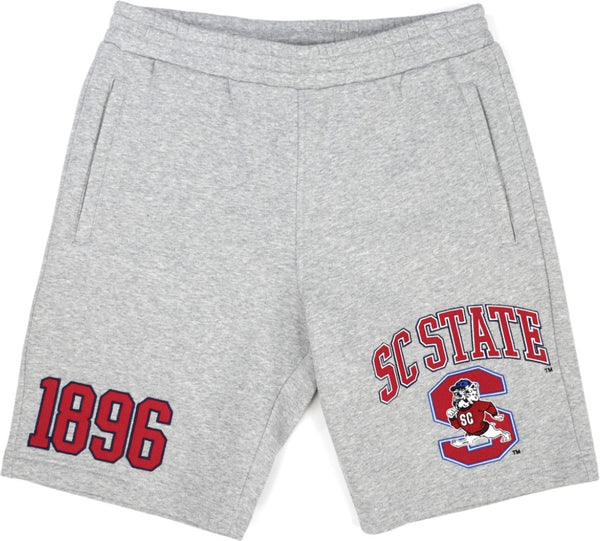 Big Boy South Carolina State Bulldogs Mens Sweat Short Pants [Grey]