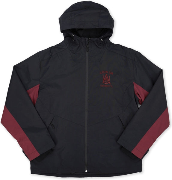 Big Boy Alabama A&M Bulldogs S8 Mens Windbreaker Jacket [Maroon]