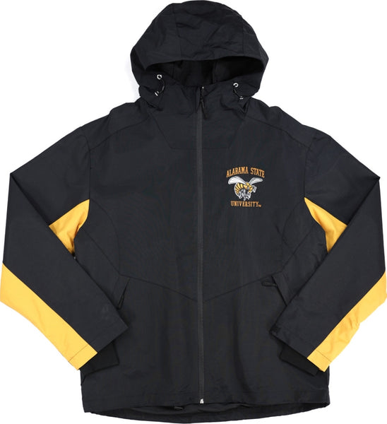 Big Boy Alabama State Hornets S8 Mens Windbreaker Jacket [Black]