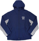 Big Boy Jackson State Tigers S8 Mens Windbreaker Jacket [Navy Blue]