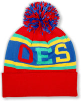 Big Boy Eastern Star Divine S252 Beanie With Ball [Red]