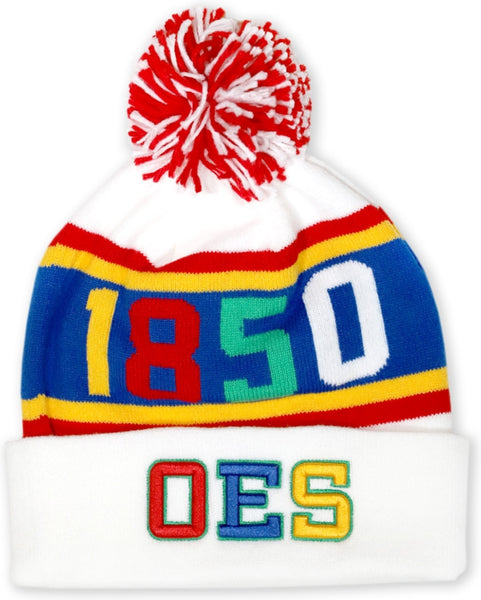 Big Boy Eastern Star Divine S252 Beanie With Ball [White]