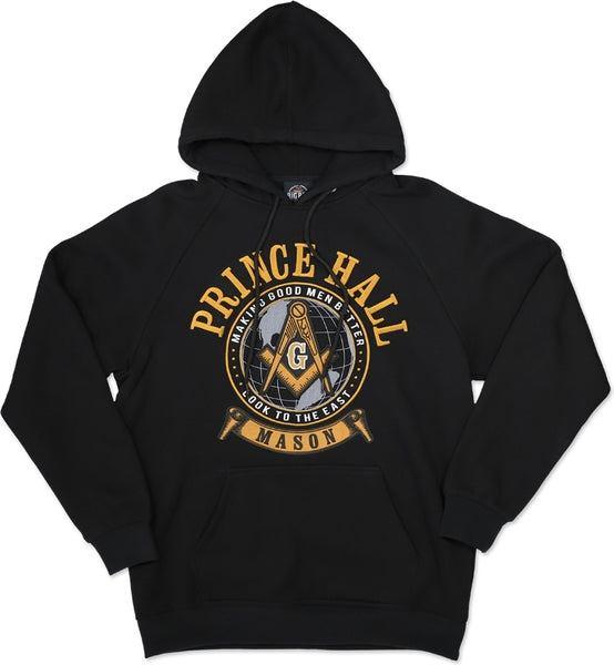 Big Boy Prince Hall Mason Divine S4 Mens Pullover Hoodie [Black]