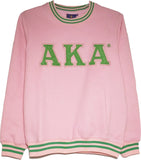 Buffalo Dallas Alpha Kappa Alpha Crewneck Sweatshirt [Pink]