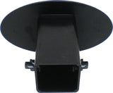 Eastern Star Domed Hitch Cover [Black]