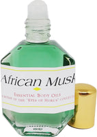 African Musk Scented Body Oil Fragrance