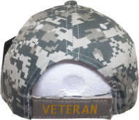 Iraq-Afghanistan Veteran Ribbon Shadow Mens Cap [Baseball Cap - Navy Blue]