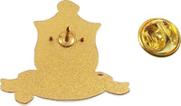 Kappa Alpha Psi Color Shield Lapel Pin [Gold - 1"]