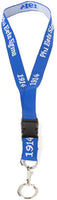 Phi Beta Sigma Classic Woven Embroidered Lanyard [Blue]