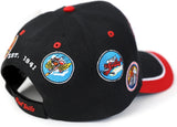 Big Boy Tuskegee Airmen S157 Mens Cap [Black]