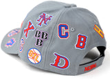 Big Boy Negro League Baseball Commemorative S43 Mens Cap [Grey]