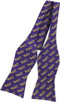 Big Boy Omega Psi Phi Divine 9 Mens Bowtie [Purple]