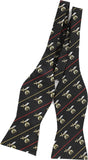 Big Boy Shriner Divine Mens Bowtie [Black]