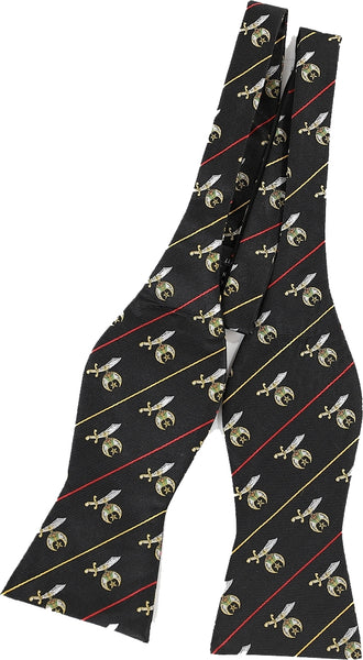 Big Boy Shriner Divine Mens Bowtie [Black]