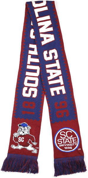 Big Boy South Carolina State Bulldogs S7 Knit Scarf [Maroon]