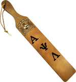 Alpha Psi Lambda Traditional Wood Paddle [Brown]
