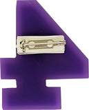 Omega Psi Phi Acrylic Line #4 Pin [Purple]