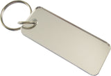 Prince Hall Mason F&AM Split Symbol Key Chain [White/Blue]