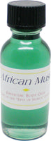 African Musk Scented Body Oil Fragrance