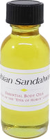 Arabian Sandalwood Scented Body Oil Fragrance