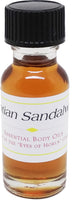 Sandalwood: Egyptian Scented Body Oil Fragrance
