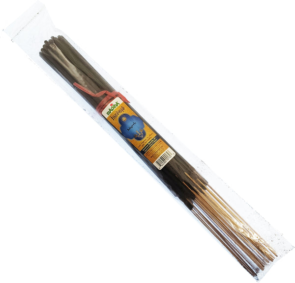 Madina Myrrh Scented Fragrance Jumbo Size Incense Stick Bundle [Brown]
