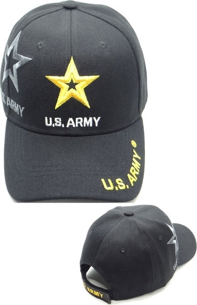 U.S. Army New Star Shadow Mens Cap [Black]