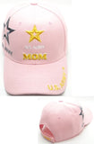 U.S. Army Mom New Star Shadow Ladies Cap [Pink]